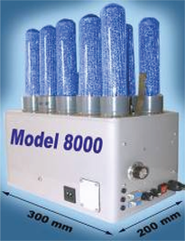 Air oxygen sterilisation treatment process